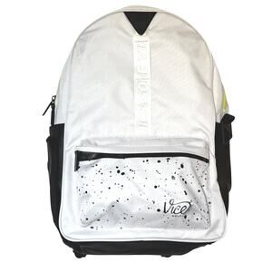 Vice Golf Unisex Cache Travel Backpack Bag New White/Black